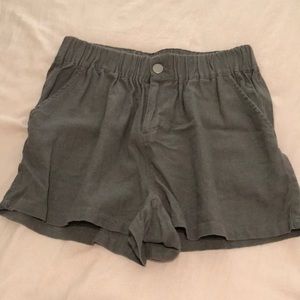 Forever 21 linen shorts